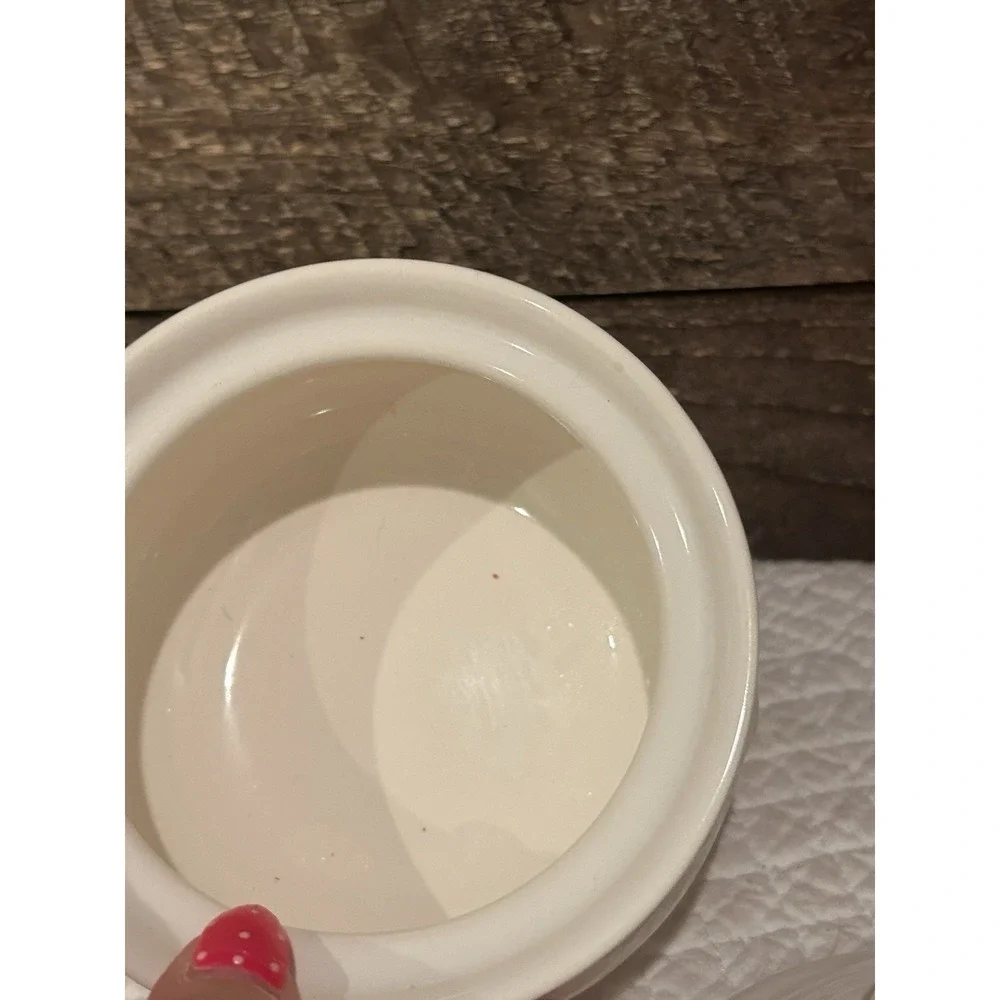 Vintage Pfaltzgraff‎ Garland Sugar Bowl With Lid